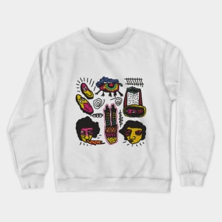 Tanambuku original design charakter Crewneck Sweatshirt